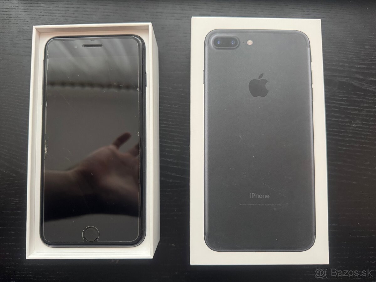 Apple iPhone 7 Plus, 128GB, černý / black s EarPody - 6