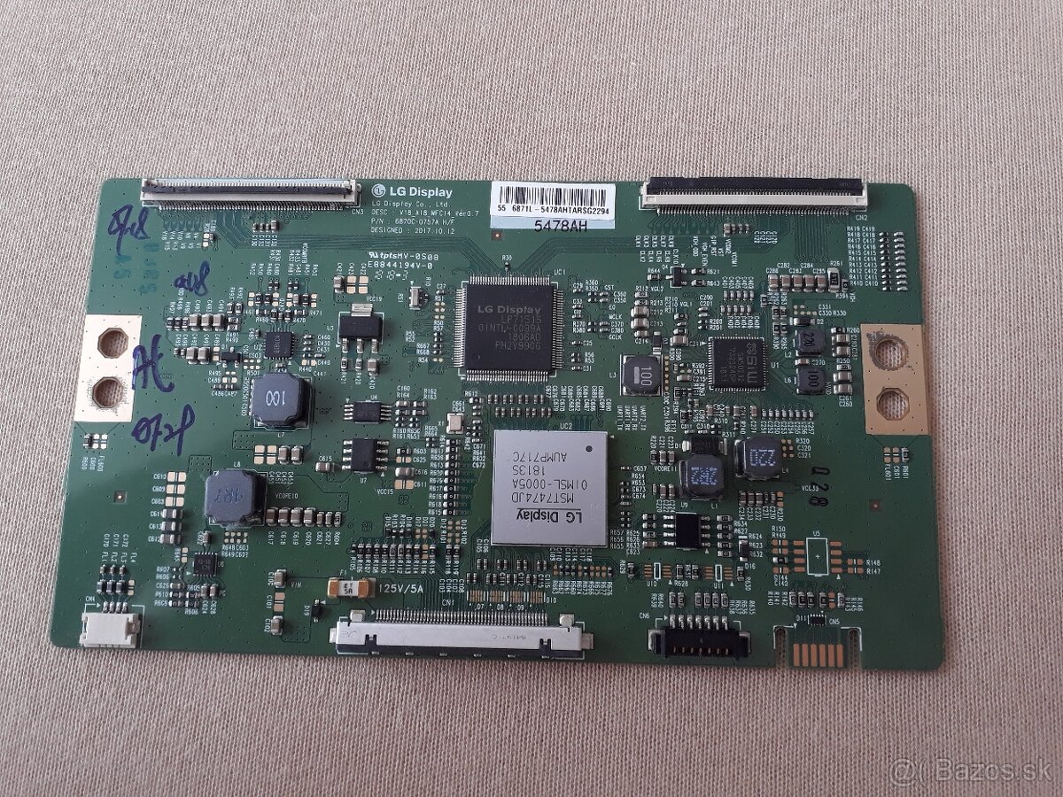 T-Con board LED driver board pre LED TV Panasonic. - 6