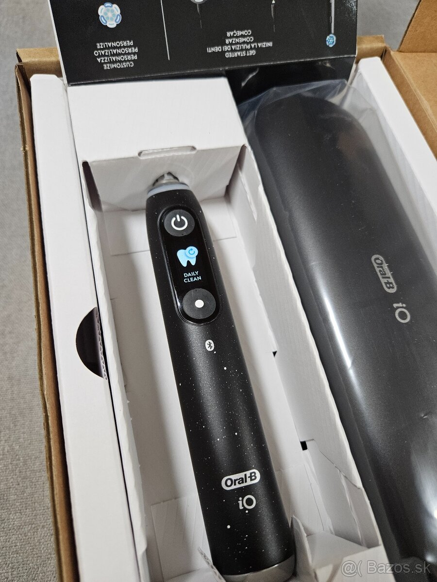 Oral-B iO 10 Black – nová, špičková elektrická zubná kefka - 6