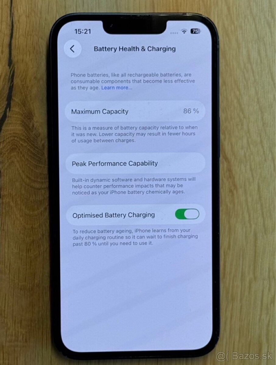 iPhone 13 256GB Midnight + kryty a sklo - 6