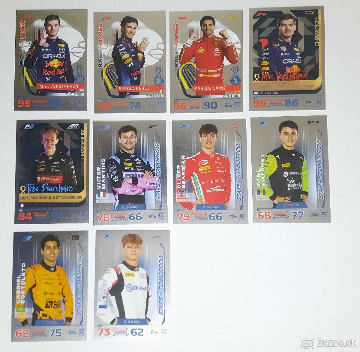Formula1 2024 Topps TURBO ATTAX kartičky - predaj/výmena - 6