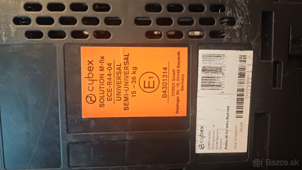 Autosedačka CYBEX Solution M-FIX - 6