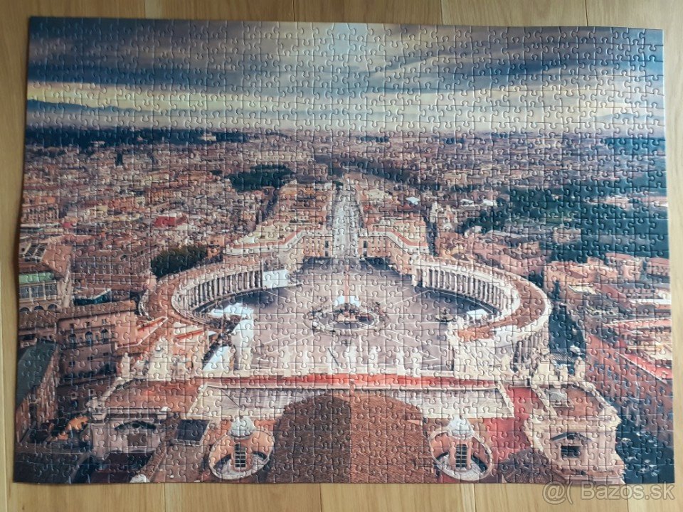 poskladané obrázky z Puzzle 1000 ks - 6
