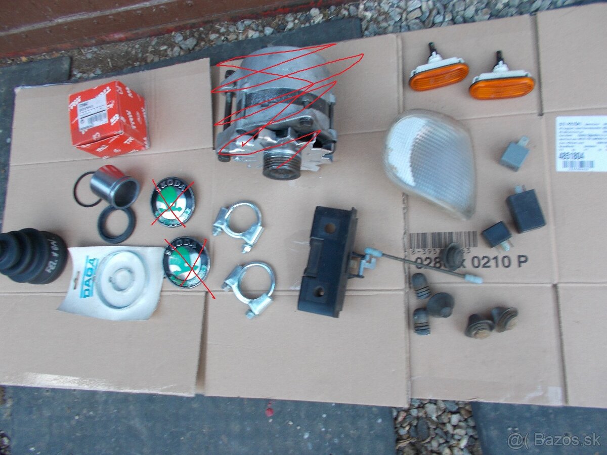 Predam pre Favorit Felicia svetla nove brzdy manzety - 6