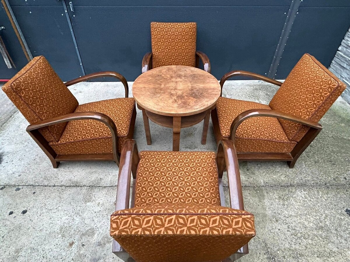 Art DECO kreslá - F189 - 6