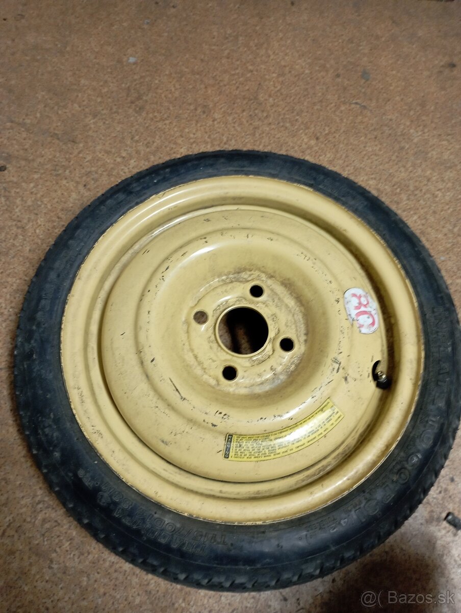 Dojazdove koleso T115/70R15 a T115/70D14 - 6