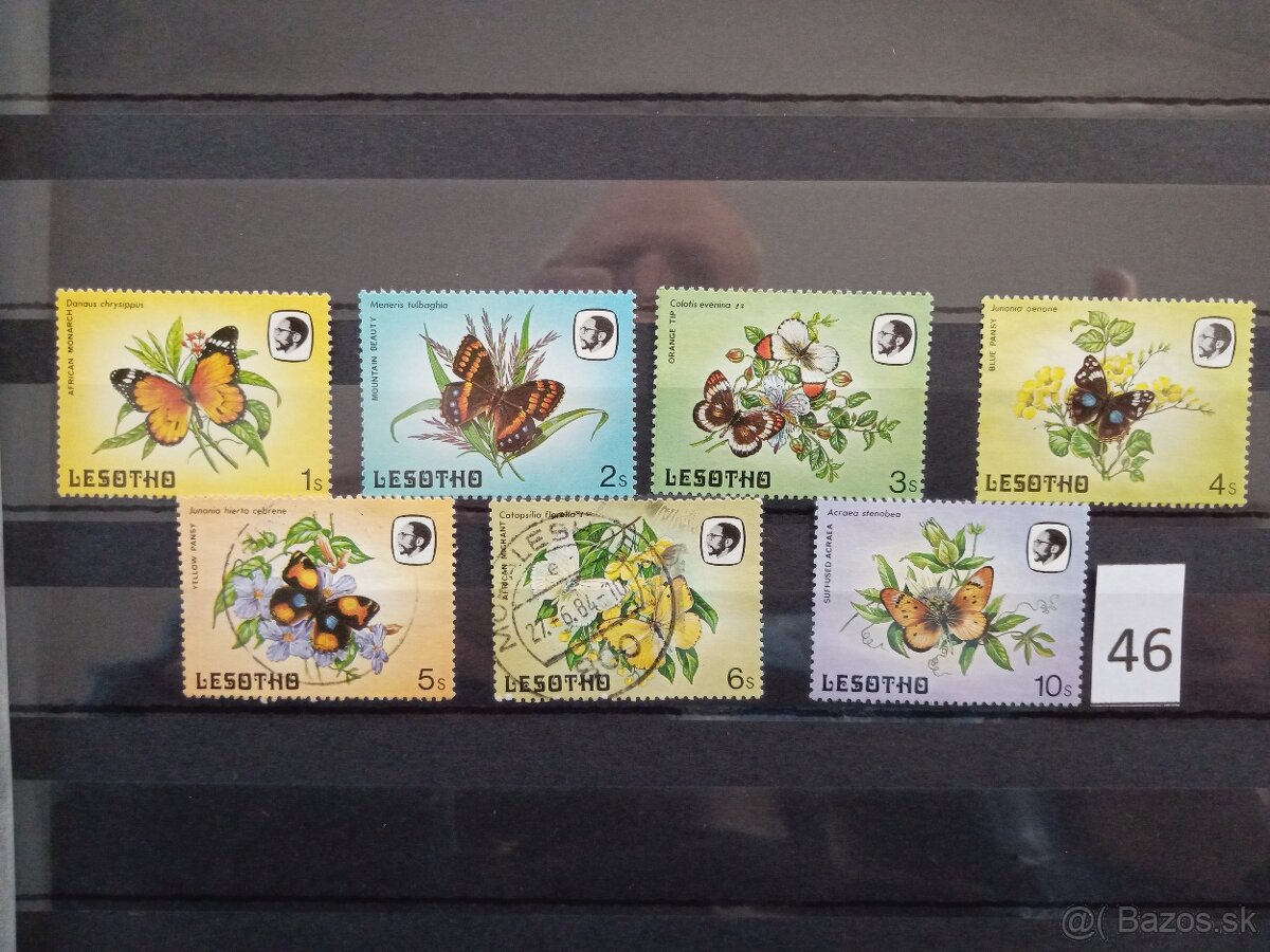 Poštové známky č.473 - AFRIKA III. - 20 sérií - 6