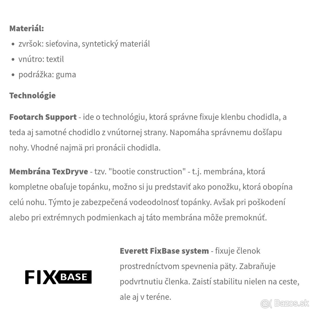 Pánska trekova obuv Everett - 6