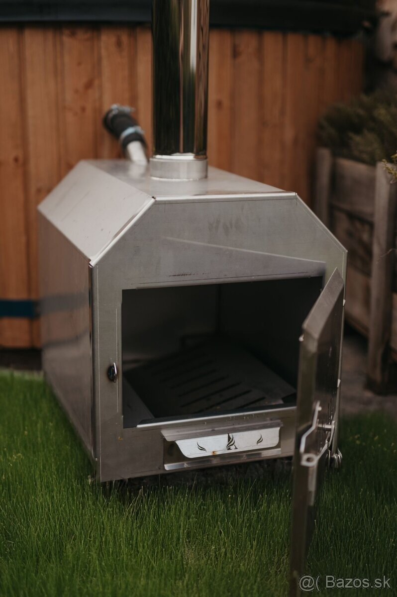 Nová hydromasážna vírivka (kúpacia kaďa) s externou pieckou - 6