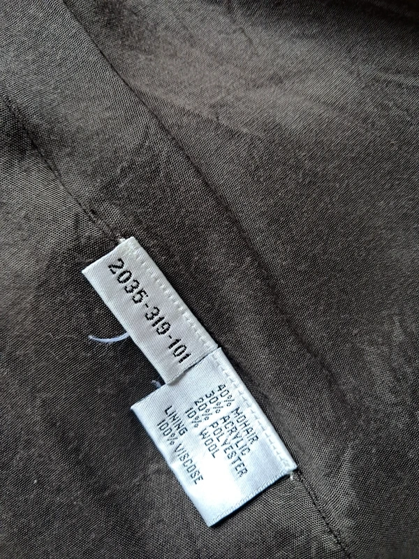 dámsky hnedý kabát - 6