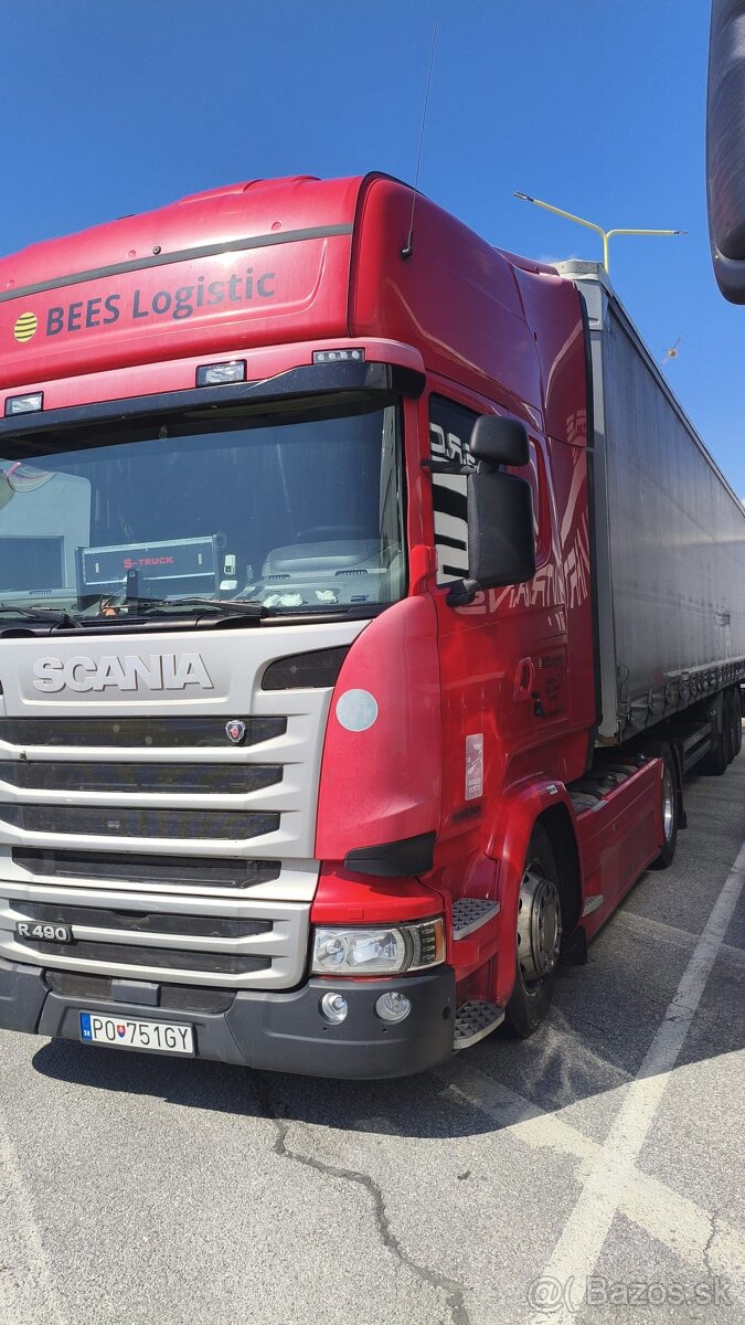 Scania R490 + Kogel Mulda light náves - 6