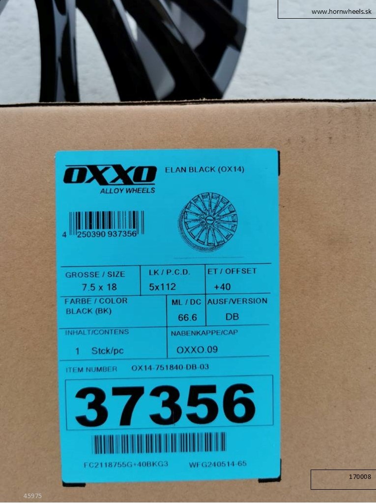 Škoda Kodiaq, Superb alu disky 7,5x18 5x112 ET40 1220 - 6