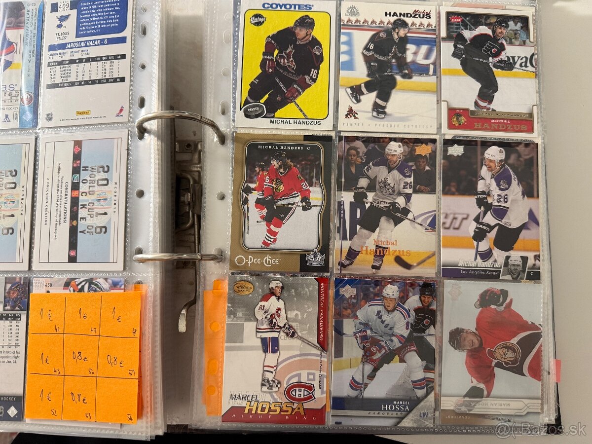 NHL karty - Slovaci - 6