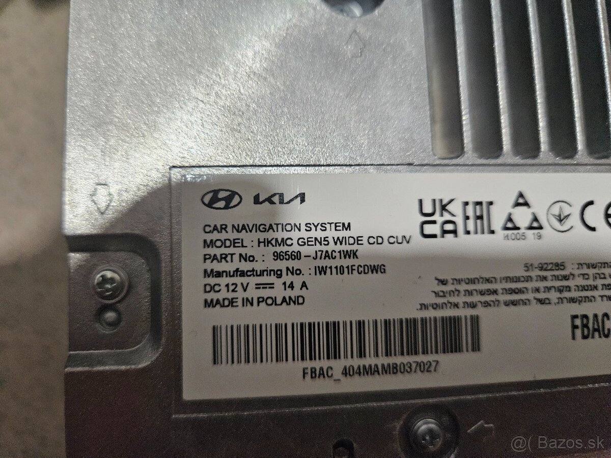 Rádio Kia Ceed SW 2024 - 6