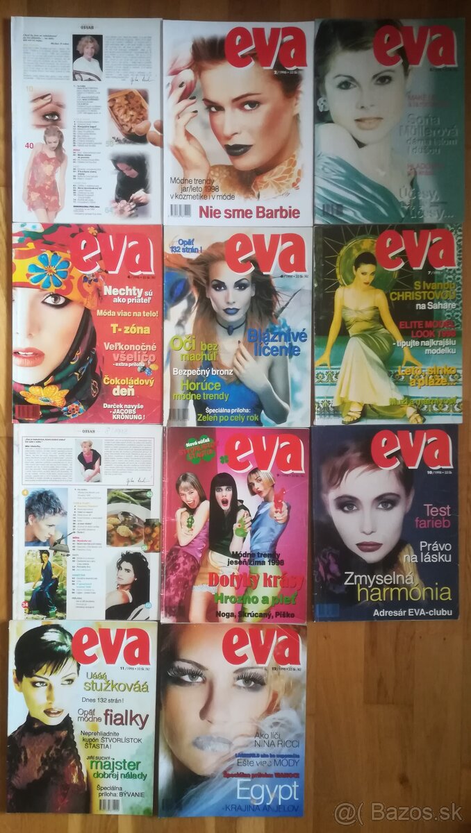 Predám mesačník EVA 1993 - 2000 - 6