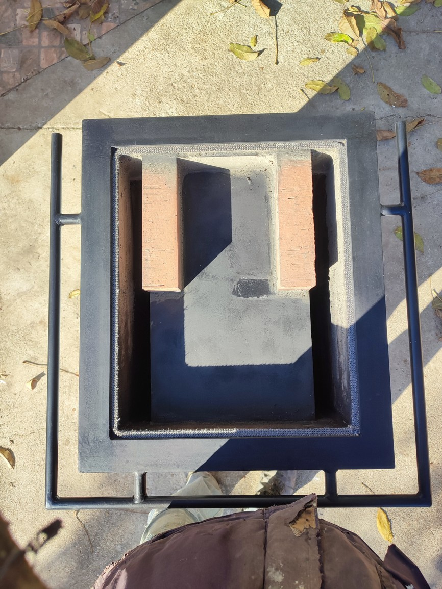 Tehlová pec, kachle, krb. - 6