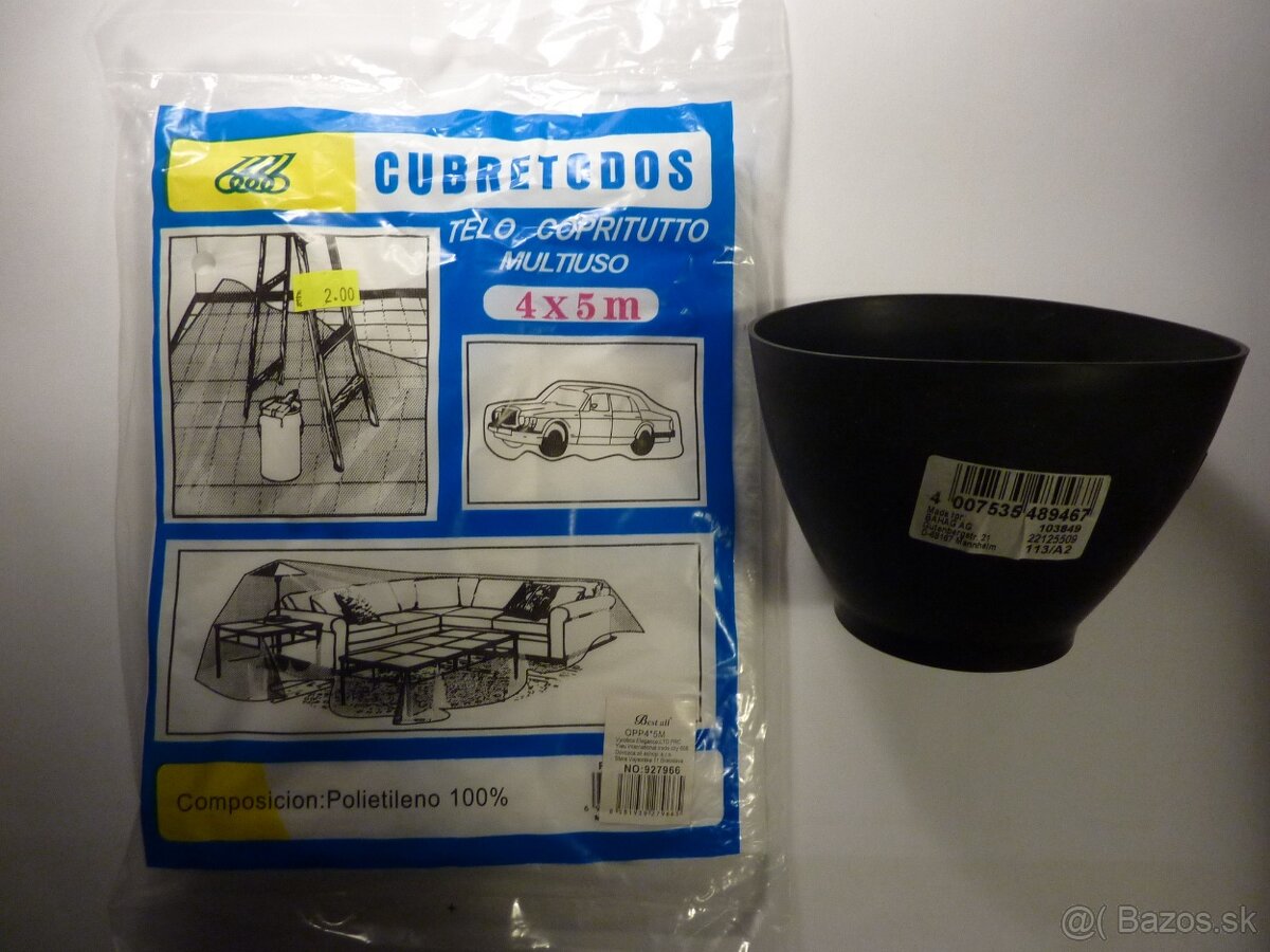 Sada skrutkovačov+ Krycia fólia+ Gumová nádoba - 6