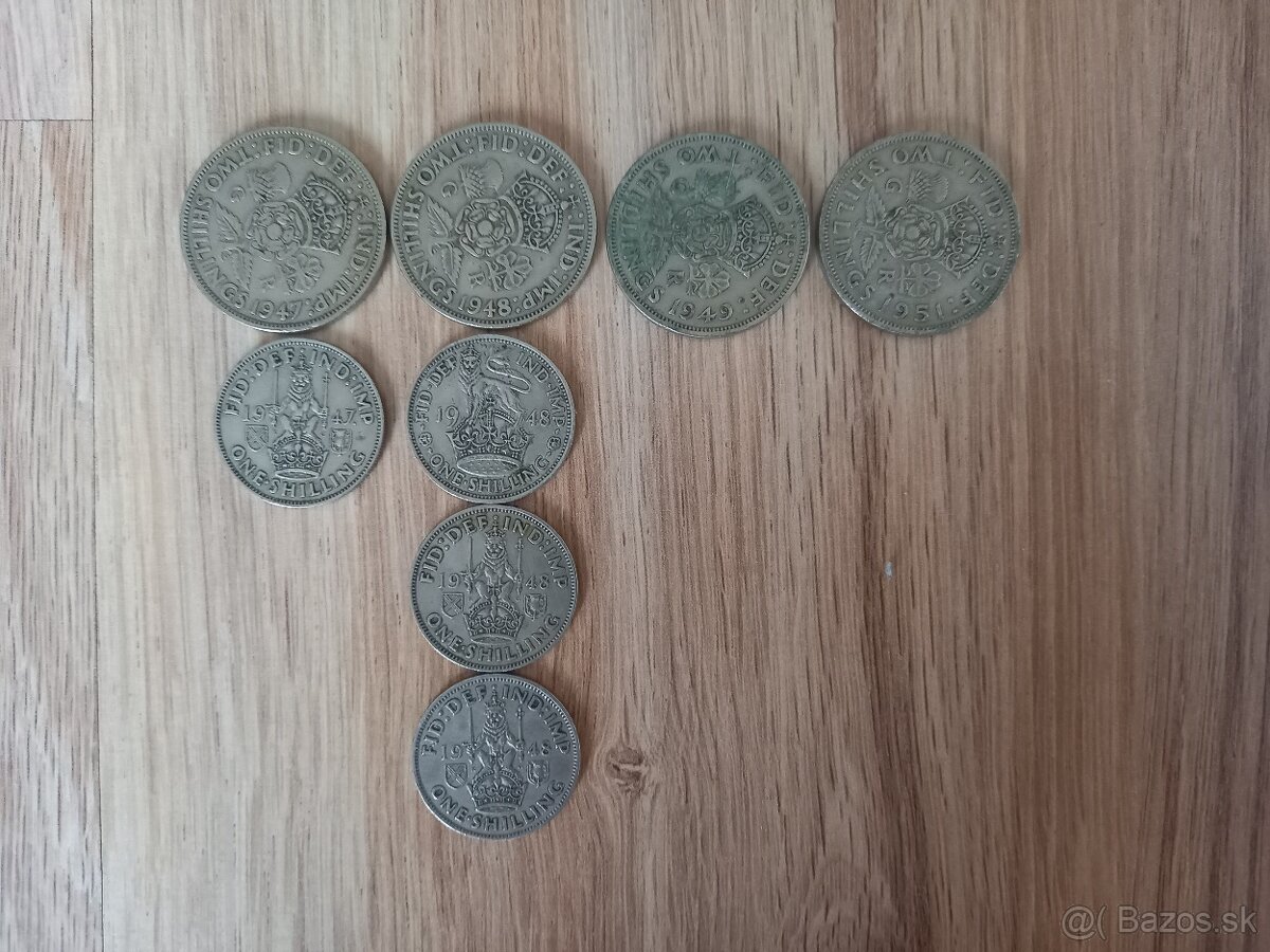 Mince Anglicko Amerika Svedsko - 6