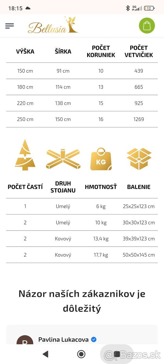 Vianočný stromček 250cm - 6