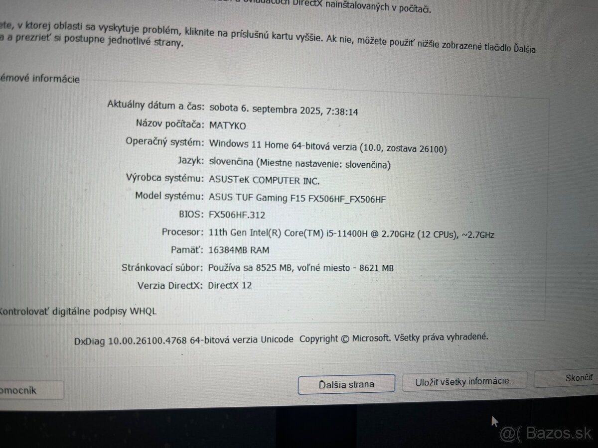 Asus tuf gaming f15 - 6