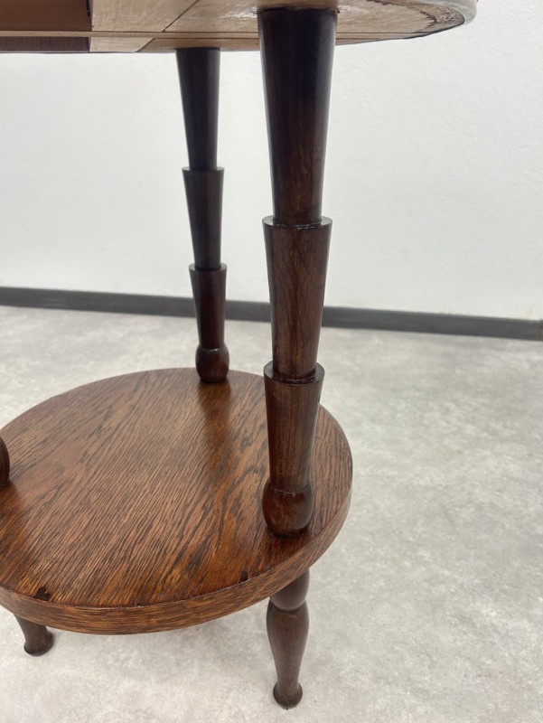 Art deco šachový stolík - 6