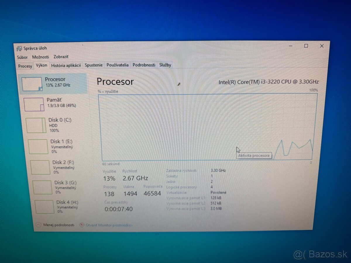 ZACHOVALÉ - DELL OPTIPLEX 7010 - 6