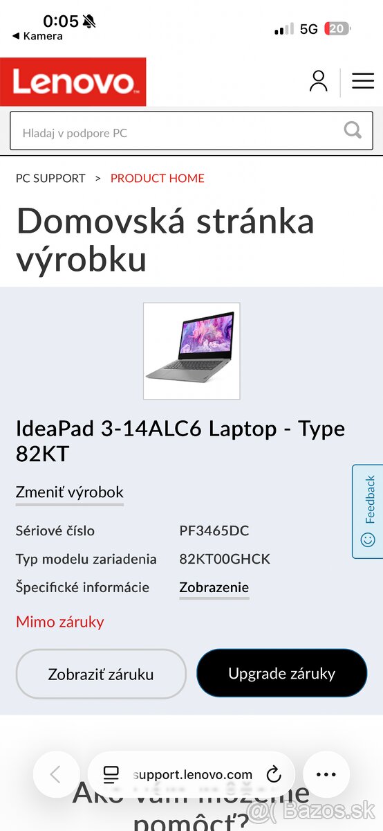 Lenovo IdeaPad 3-14ALC6 - 6