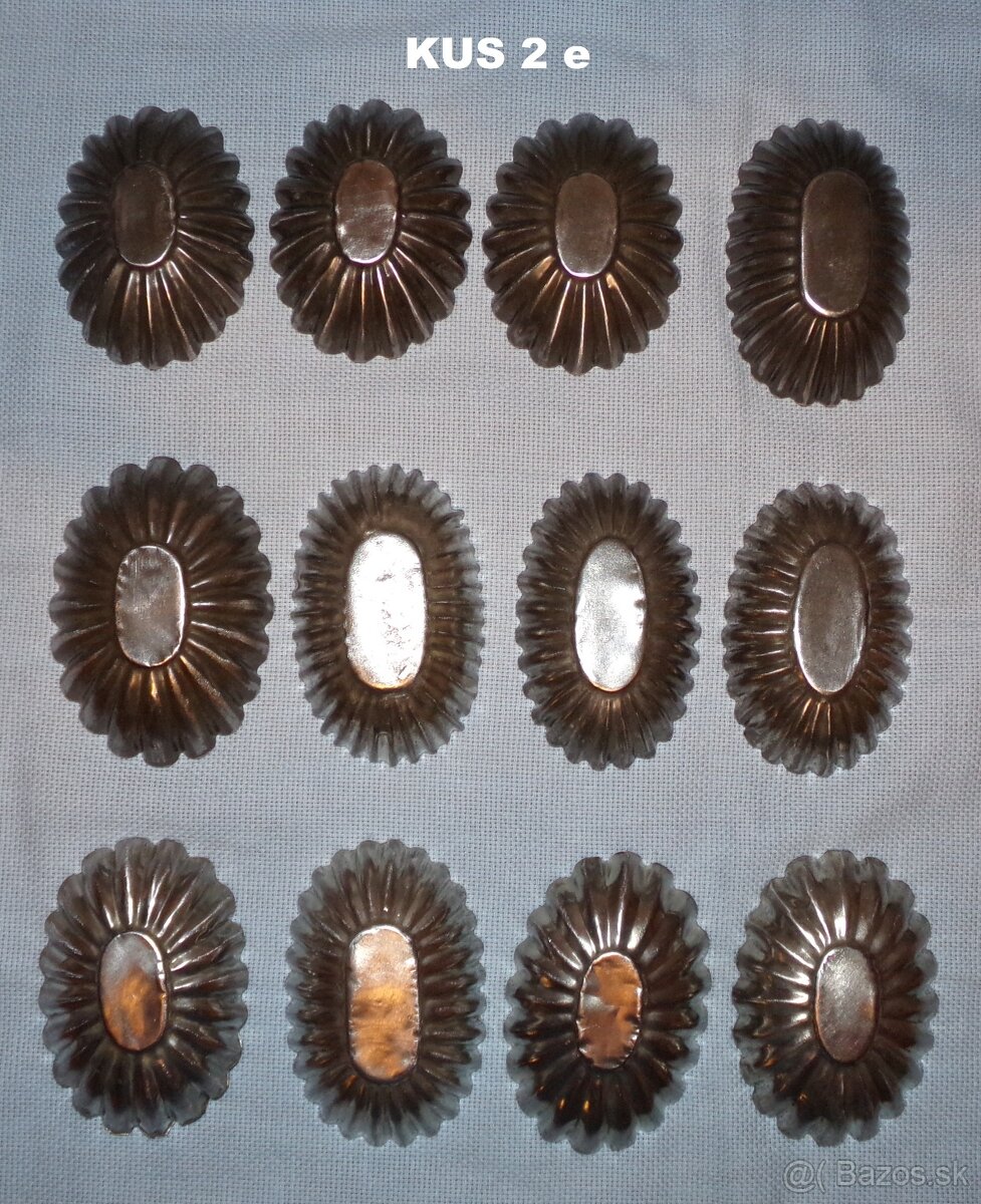 FORMIČKY A VYKRAJOVAČKY, DOBOVÉ na pečenie, pre zberateľov - 6