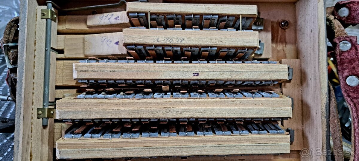 Heligónka Hohber club modell 3 - 6