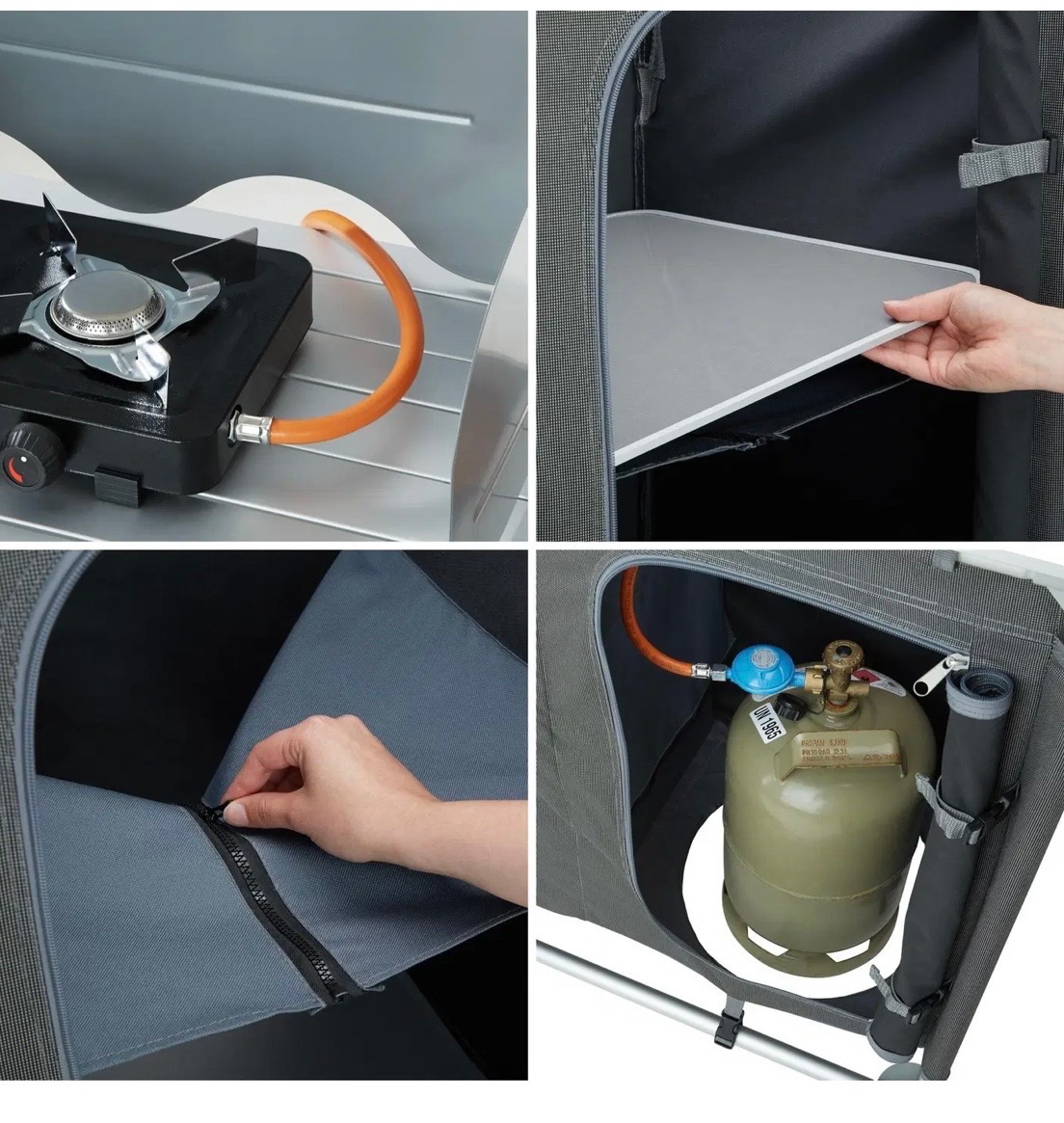 Kempingova kuchynka tectake - 6