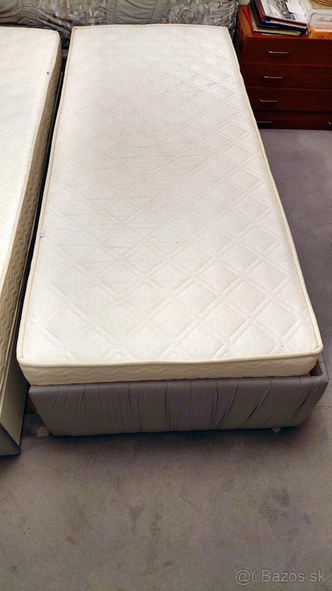 Manželská posteľ 160 x 200 s matracmi a uložným priestorom - 6