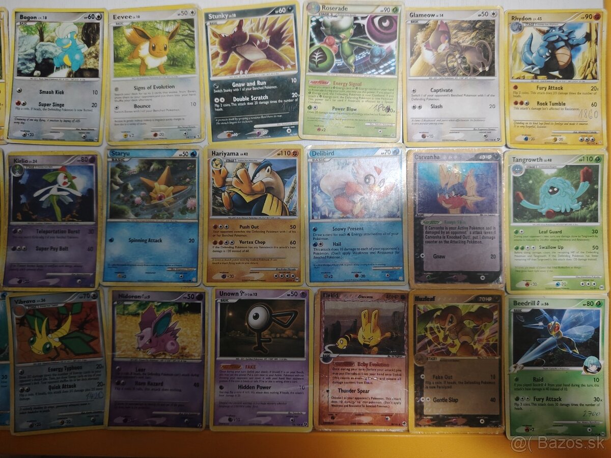 Pokémon karty - 6