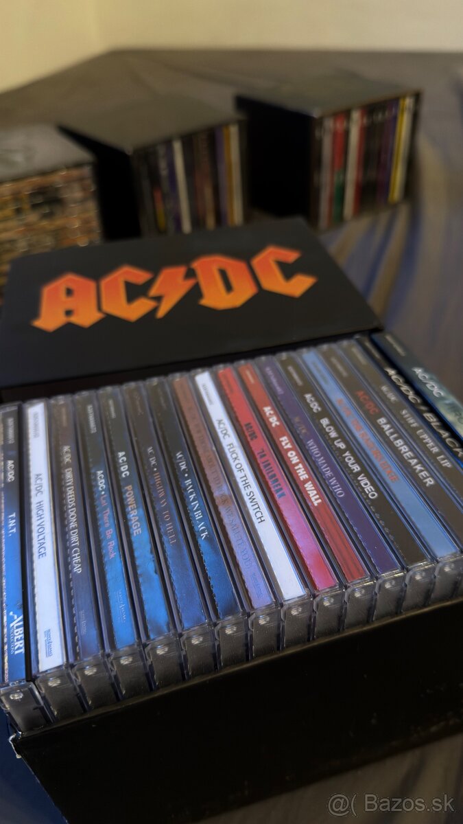 Zberateľské CD Box Sety – Queen, AC/DC, Maiden, Stones - 6