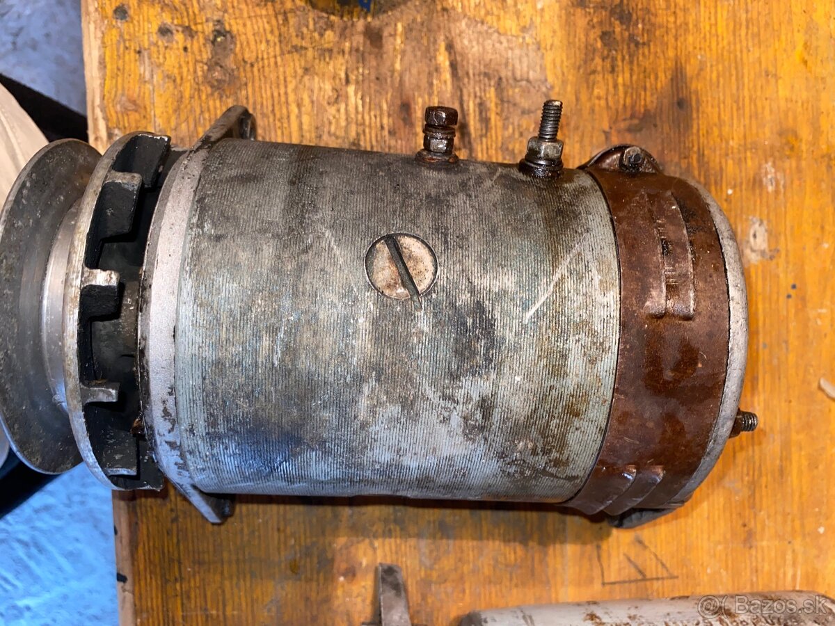 Trabant 601 6v Štartér, indučky, dynamo - 6