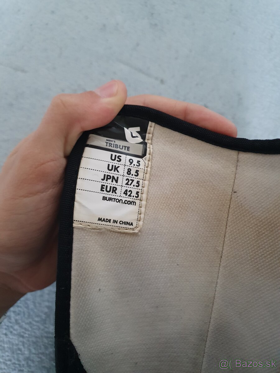 Predam snowboard topanky Burton veľ:42,5 - 6