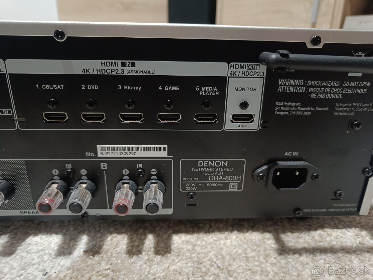 Denon DRA-800H prémium silver - 6