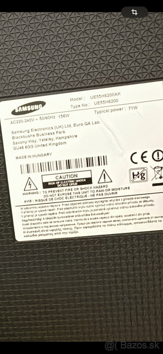 Smart TV Samsung UE55H6200AK (55″ Full HD) + DARČEK - 6