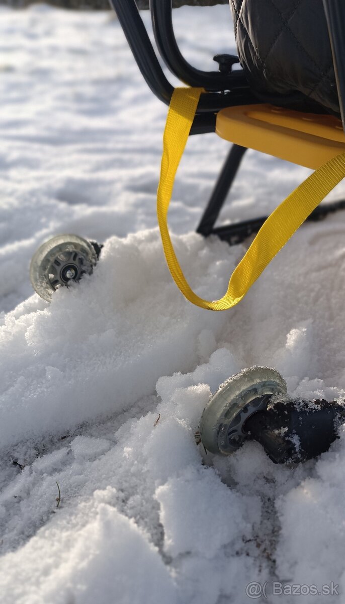 Predám detské sánky s fusakom - 6