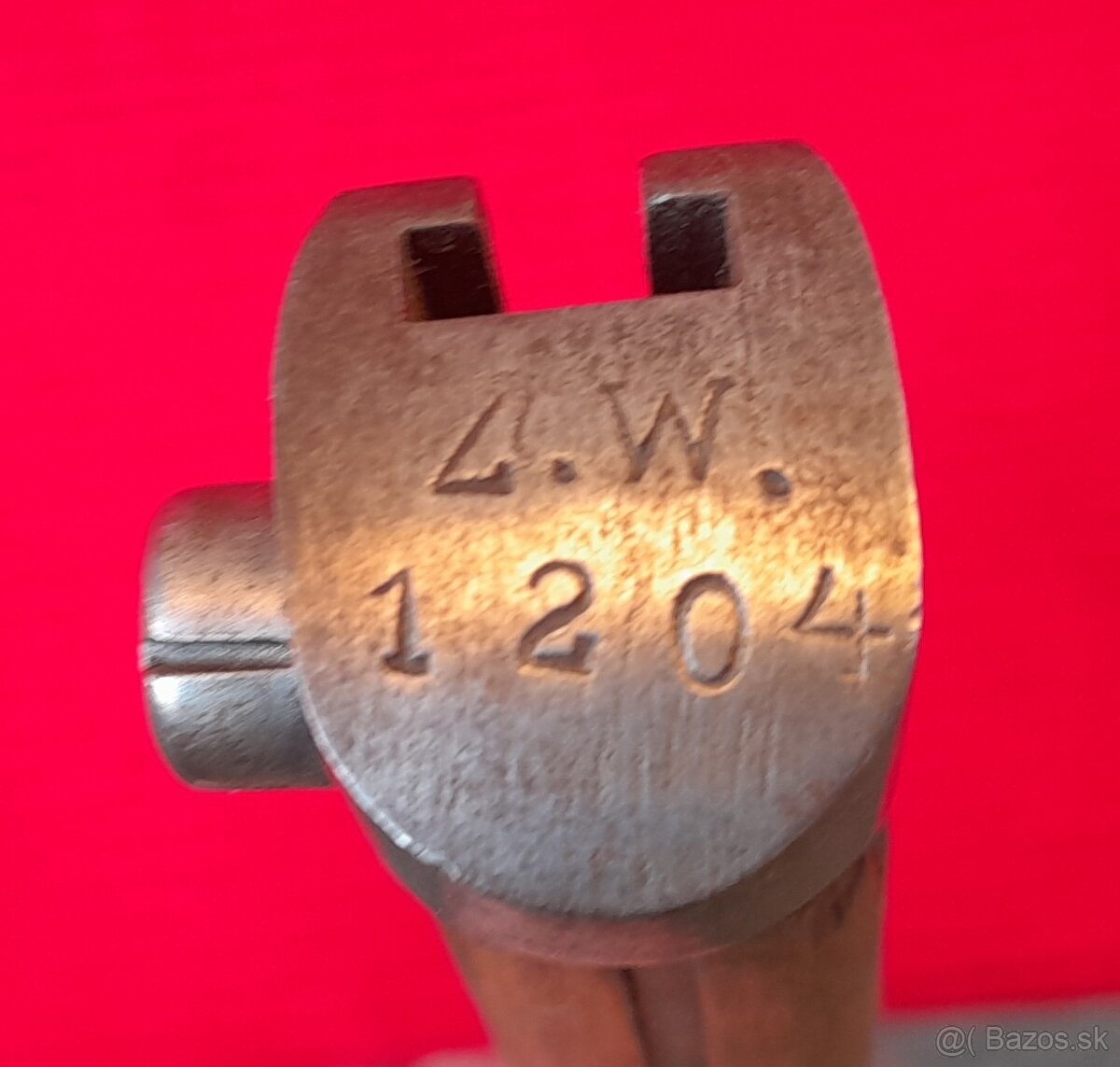 Bodák Mannlicher 1895 pre mužstvo colná stráž. - 6