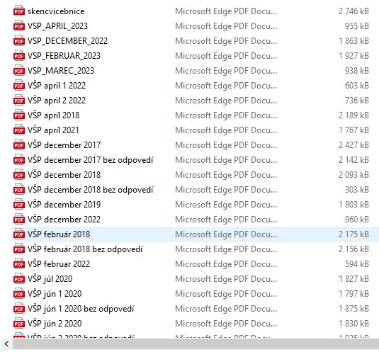 Nové vydanie SCIO testy v PDF - VSP, OSP, ZSV - 6