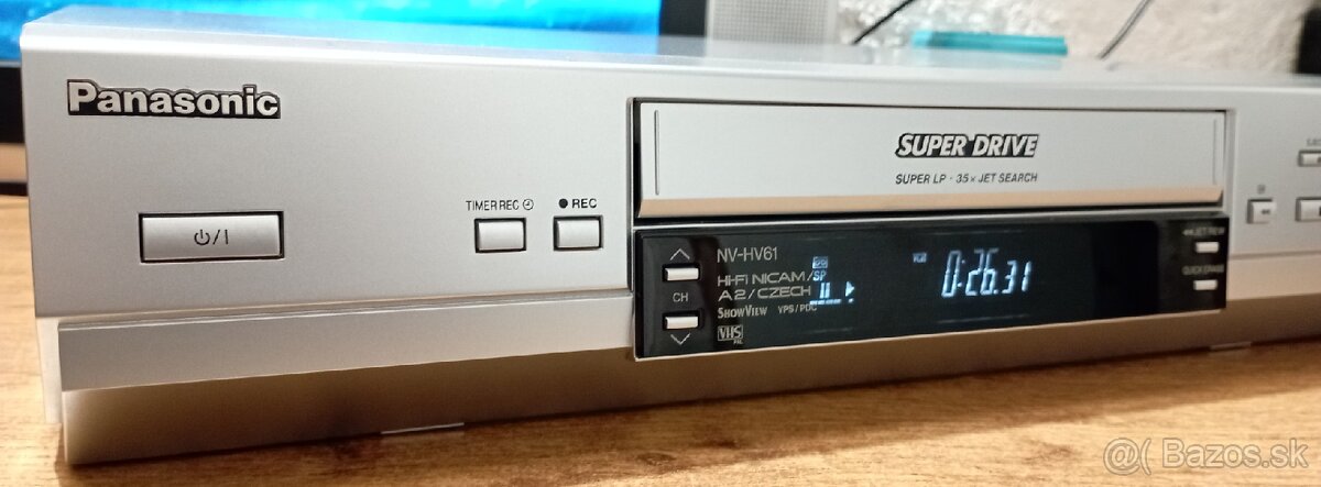 PANASONIC NV-HV61 .... 6HEAD HIFI STEREO videorekorder .... - 6