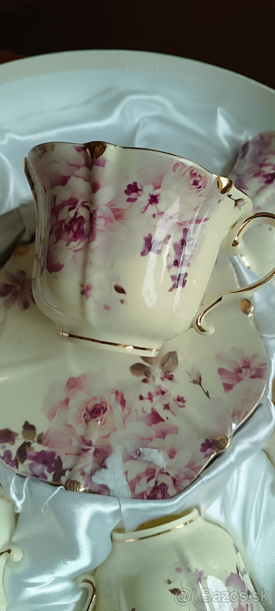 Porcelánový kávový set - 6