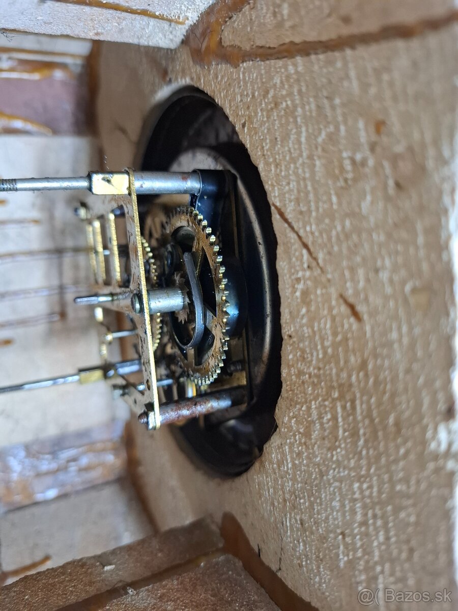 Predám funkčné mramorové komodové hodiny 75 € - 6