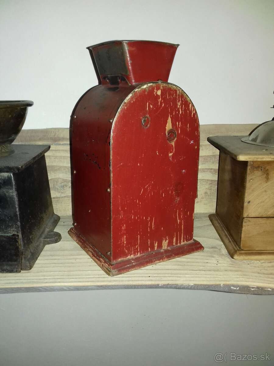 Predám - starožitný dizajnový mlynček na kávu TIX - 6