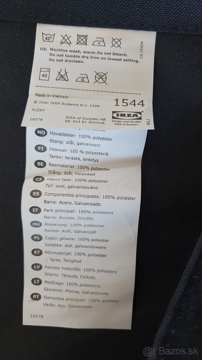 Ikea Flört - závesný držiak na diaľkové ovládače, okuliare.. - 6