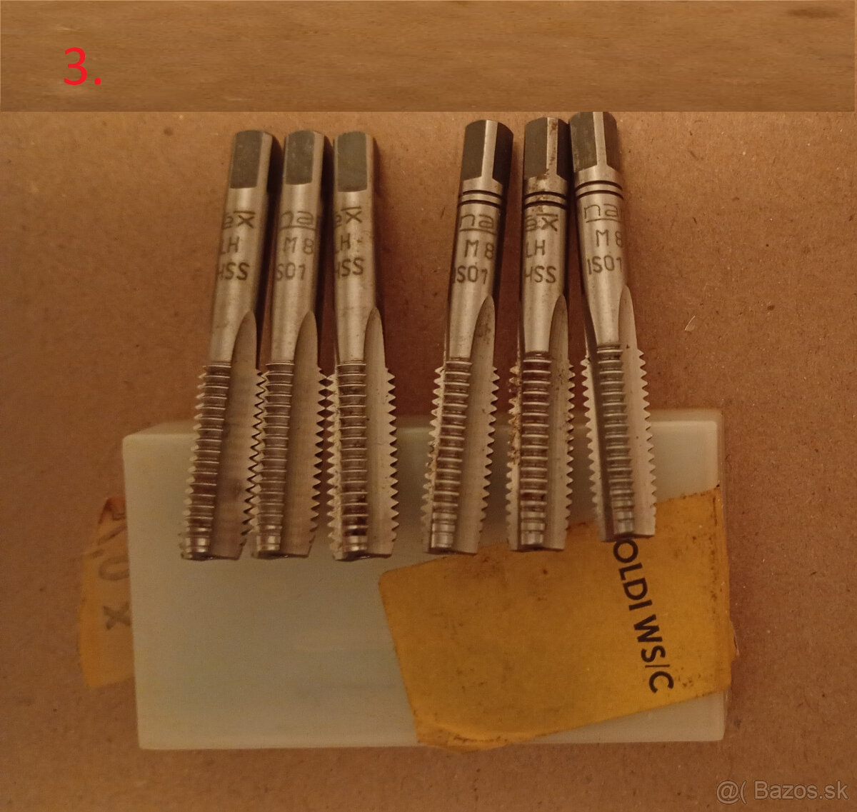 Závitníky a očká na predaj - 6