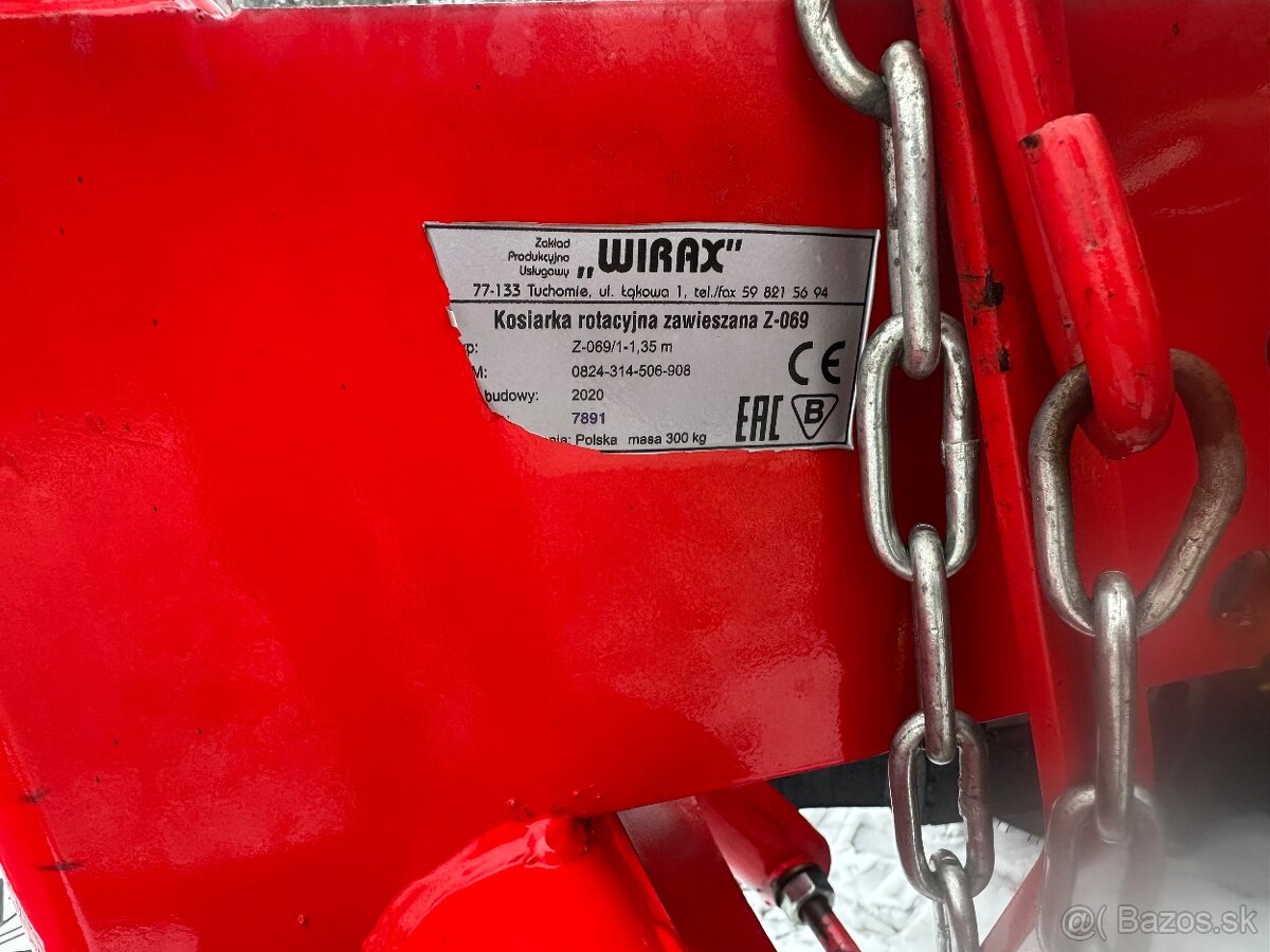 Bubnova kosačka Wirax 135. - 6