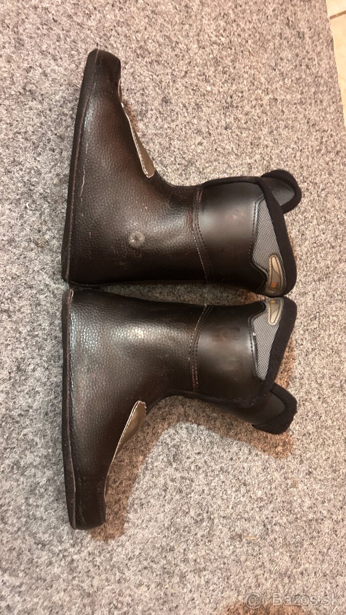 Detské lyžiarky Salomon - červené - 6