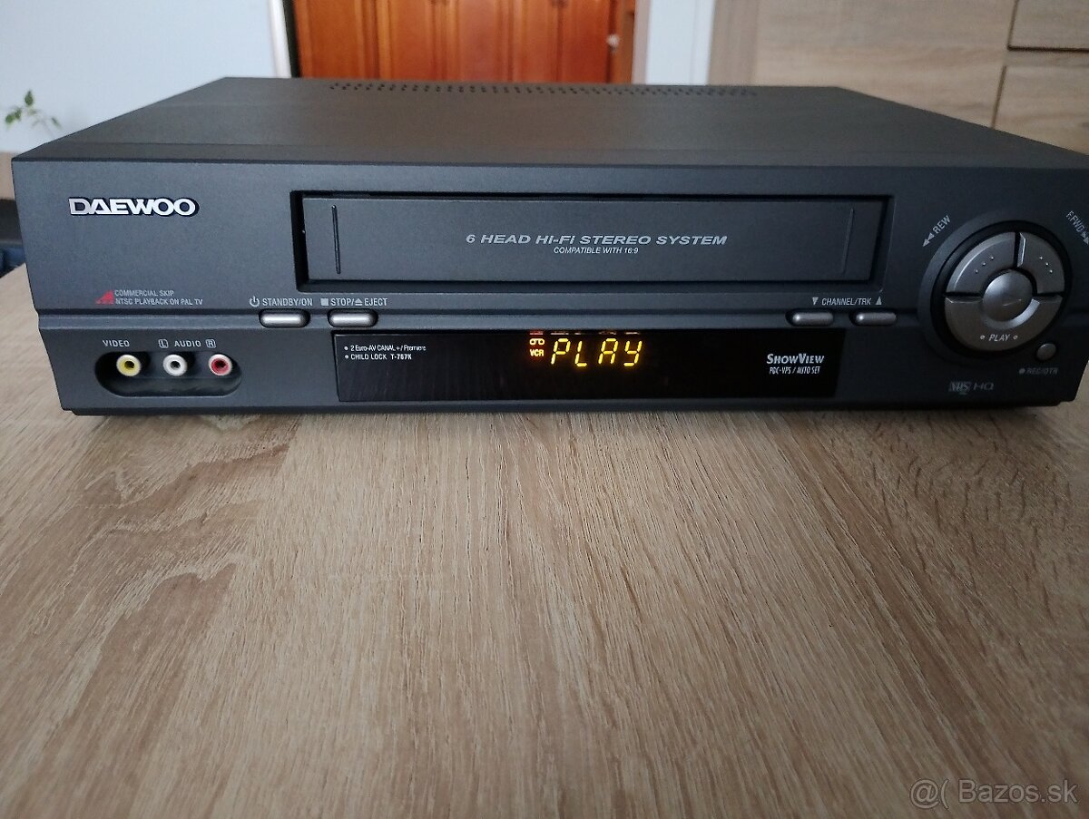 Videorekordér HI-FI stereo Daewoo T-767K - 6