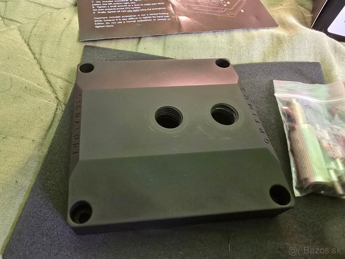 Optimus Signature V3 CPU Block - Intel - 6